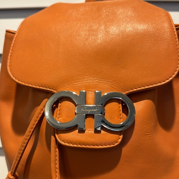 Salvatore Ferragamo Pre loved Leather Backpack in great condition. - Picture 3 of 16